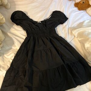 hollister black dress
